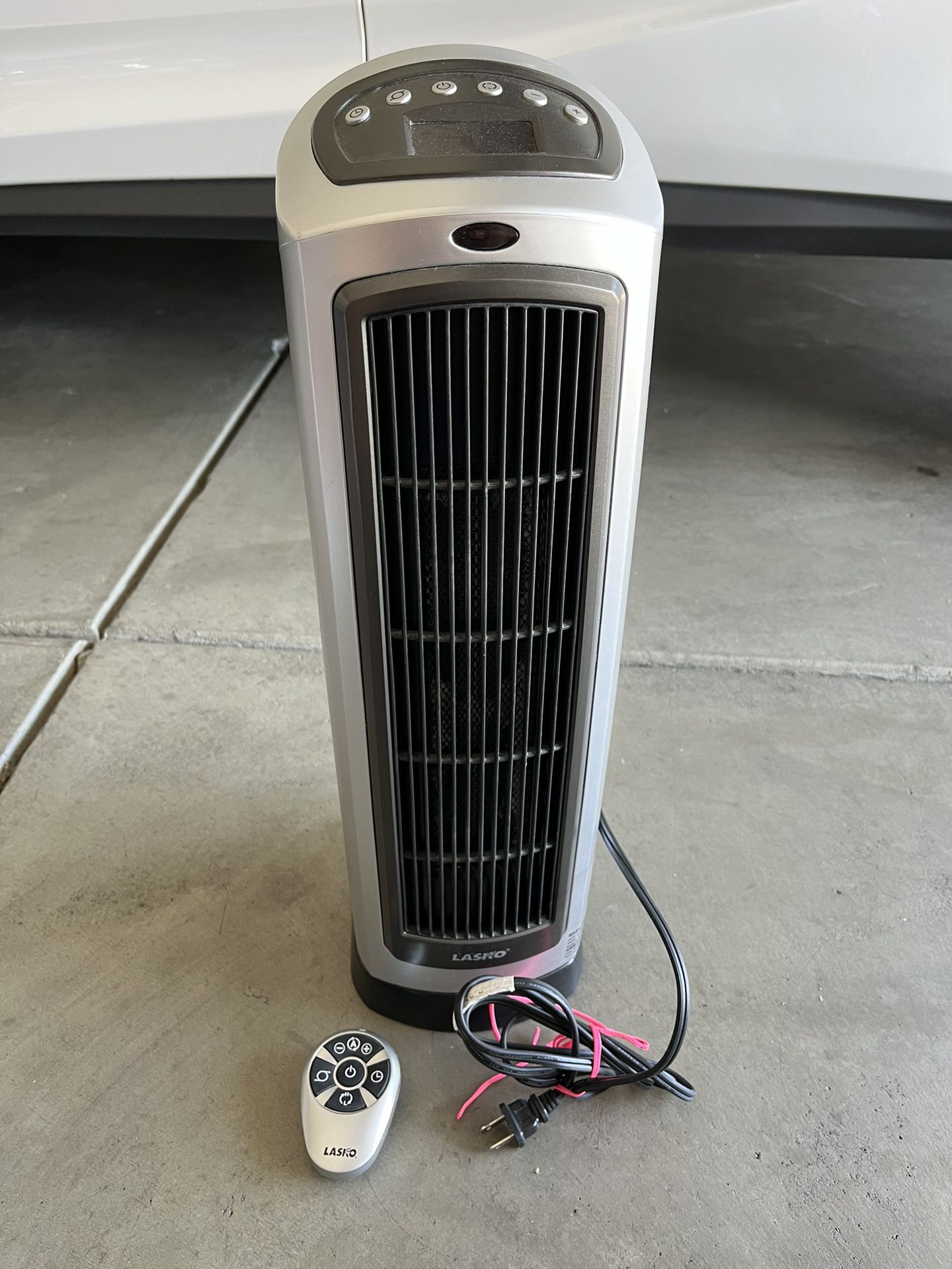 lasko tower heater with remote