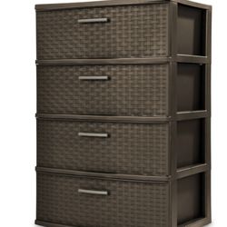 Sterilite Weave 4 Drawer Storage 