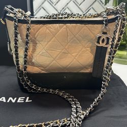 CHANEL Gabrielle - Small In Cream and Black