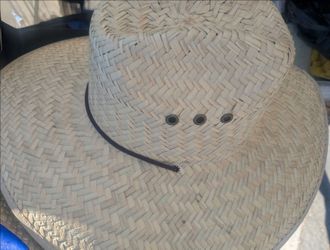 Plain Straw Hat