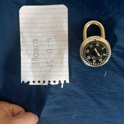 Master Lock Combination Padlock