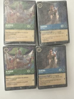 Disney Lorcana Starter Decks Without Packs $15