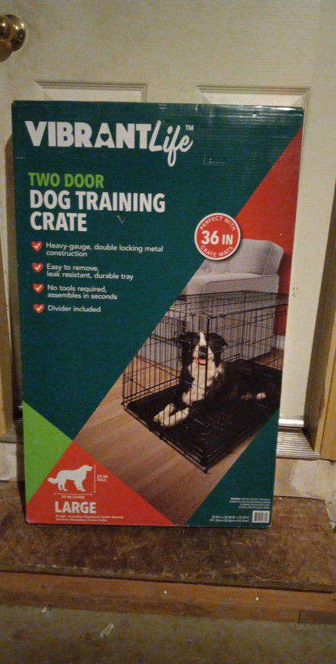 Large Dog crate - New In Box