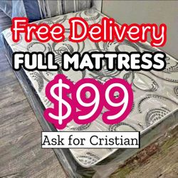 New mattresses  Full mattress  Colchon matrimonial  Colchones nuevos Full beds  Camas full 