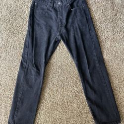 Levi’s Black Straight Relaxed Jeans 34x32