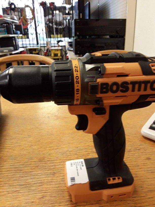 Bostitch Drill With Two Batteries And Charger