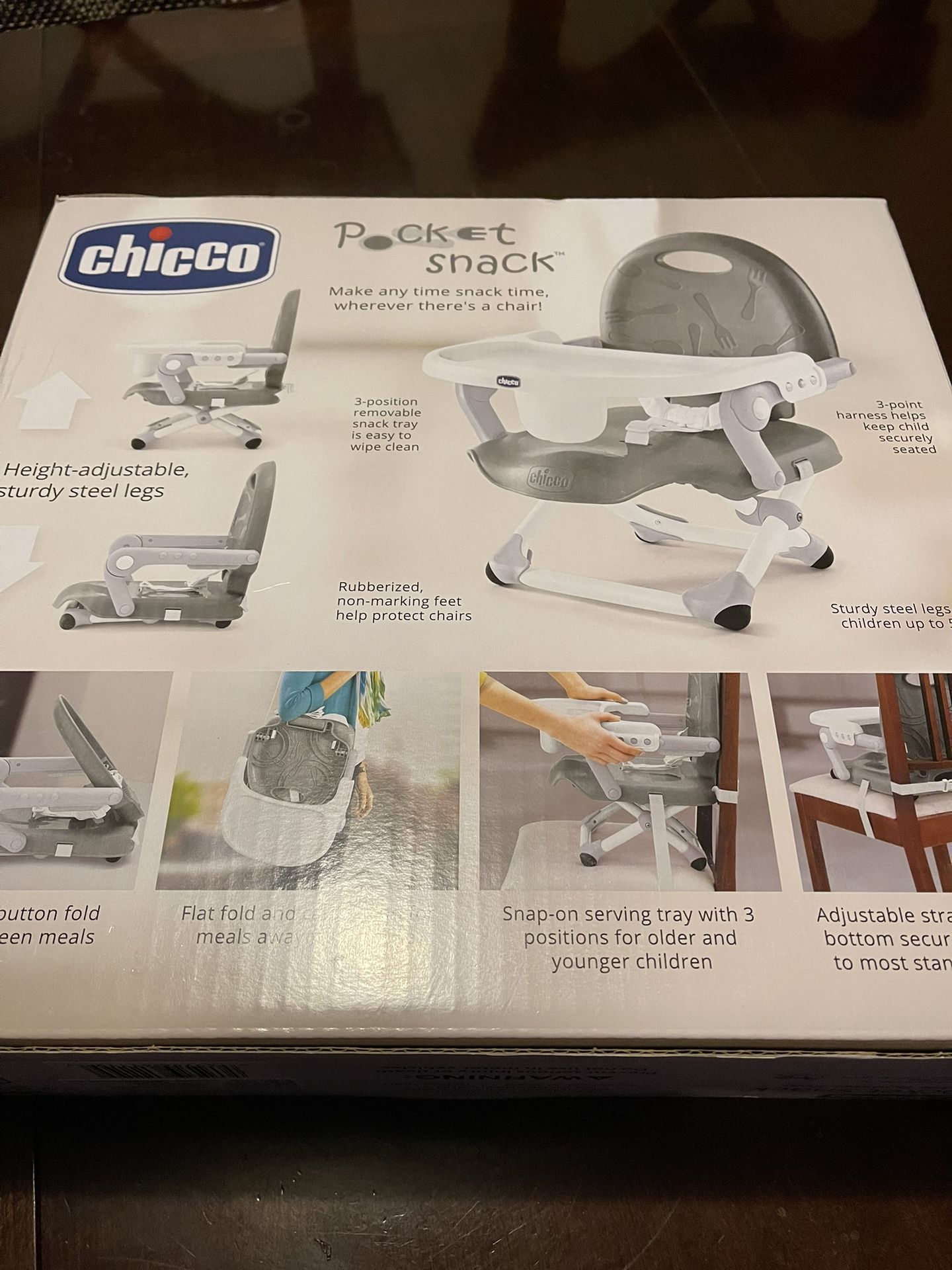 Chicco Portable Booster Seat.