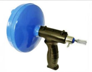 Drain Auger Opener Snake Cleaner Manual 1/4” X 25’
