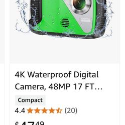 Waterproof Digital Camera 