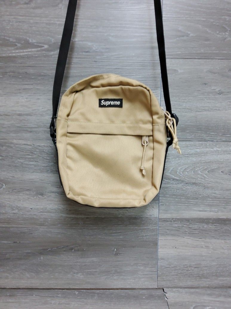 Supreme SS18 Tan Shoulder Crossbody Bag