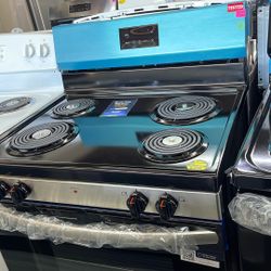 Frigidaire Electric Stove 4 Coils In Stainless Steel 