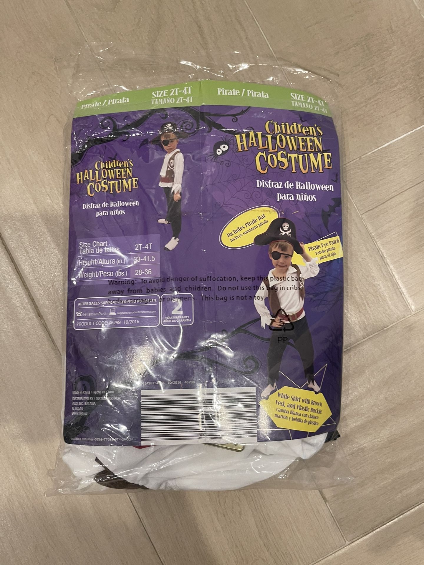 Halloween Costume- Pirate