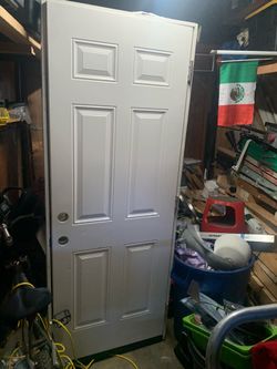 Door with frame