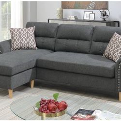 SECSIONAL SOFA SLATE NEW IN BOX ☎️ 1714586,2564 PICK UP PRICE