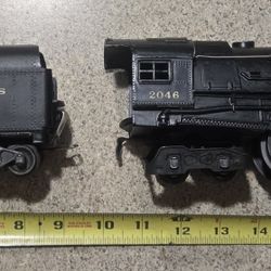 Lionel 2046 O gauge 4-6-4 Hudson-type steam locomotive w/ 2046w Whistle Tender