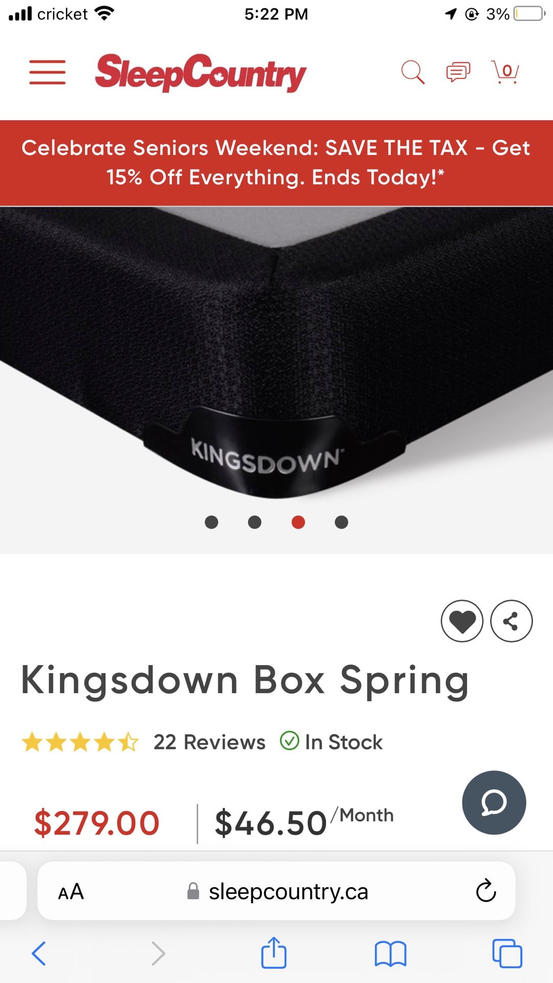 Kingstown Box Spring