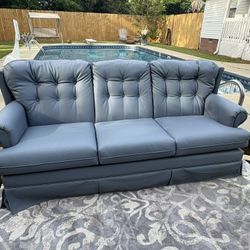Blue Sofa FREE DELIVERY 