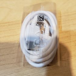 Original Samsung Galaxy USB Samsung USB-C Charging Cable Fast Galaxy S8, S9, S10 Note. New. 30" Long. Excellent condition. More available.
