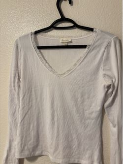 White lace tee