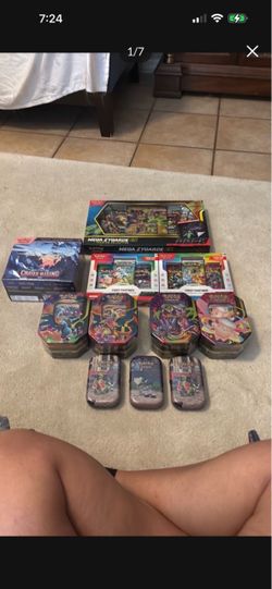 Pokémon TCG Collection Lot Tins and Boxes