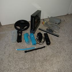 Nintendo Wii With Accessories 