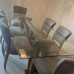 Dining Table With 6 Chairs 