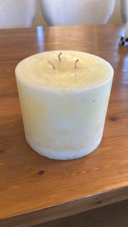 Large candle