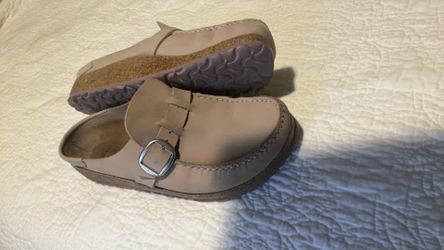 Women’s Birkenstock Buckley  Nubuck Leather Sandcastle  Size 39