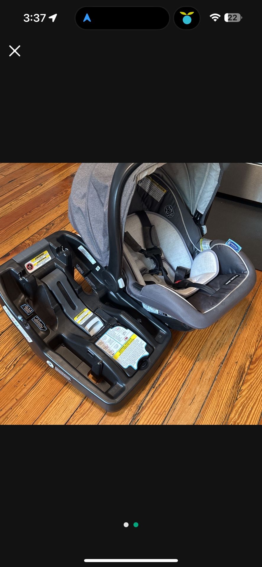 Graco Car Seat And Base