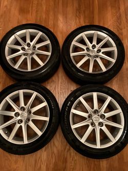 Lexus OEM wheels with TPMS Sensors