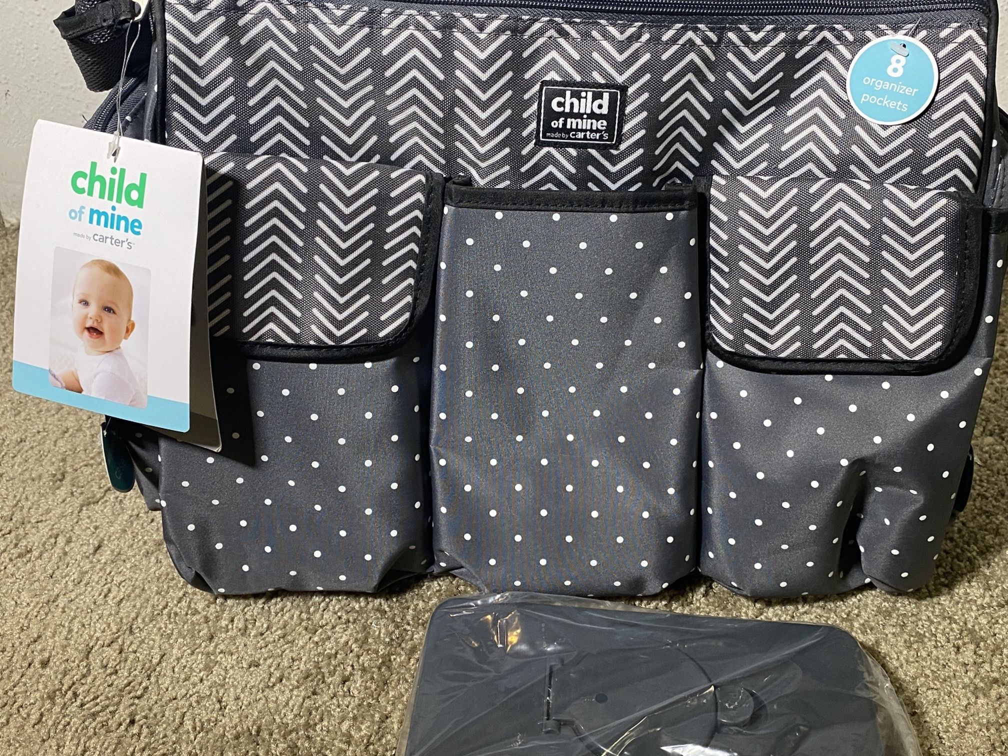 child of mine by carters diaper bag