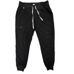 Figs Technical Collection Size Medium Black Jogger Scrub Pants