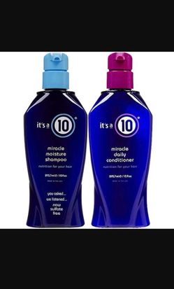 Shampoo and conditioner new