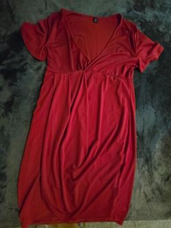 Red dress