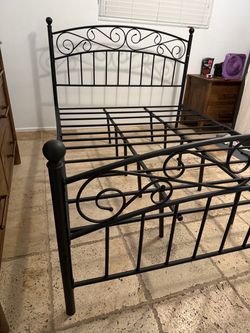 Queen bed frame
