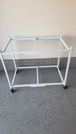 Metal Rolling Stand with Casters