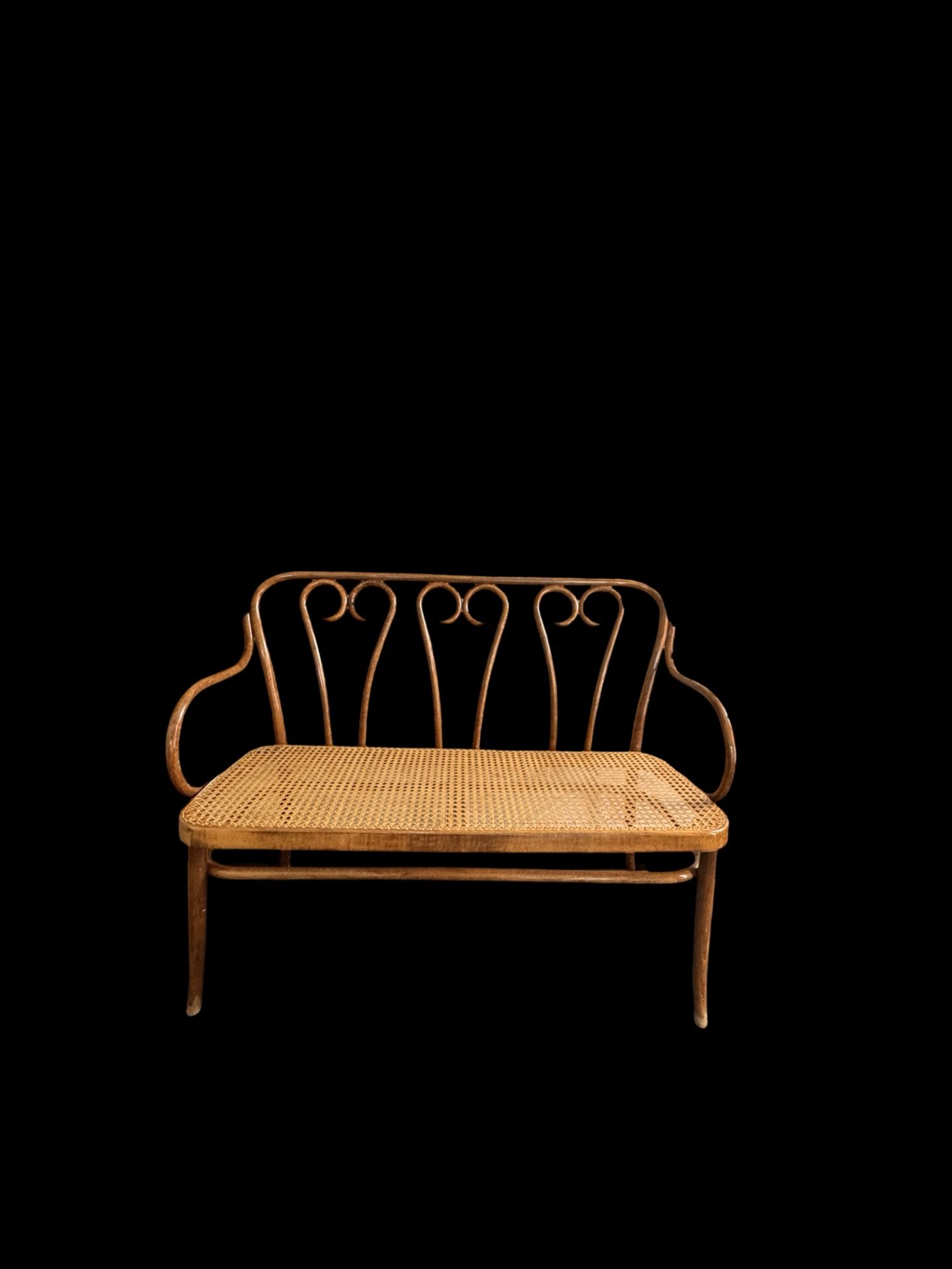 Vintage Thonet No 16 Bentwood Bench