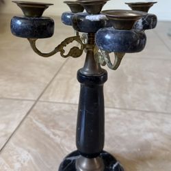 Marble Candle Holder 