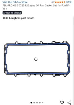 Oil pan gasket for a Ford expedition