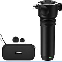 HYAKO R1 Deep Tissue Vibrating Muscle Massager - Therapy Back Massager for All Body Relief - Muscle Pain Relief and Fascial Binding - Trigger Point Th