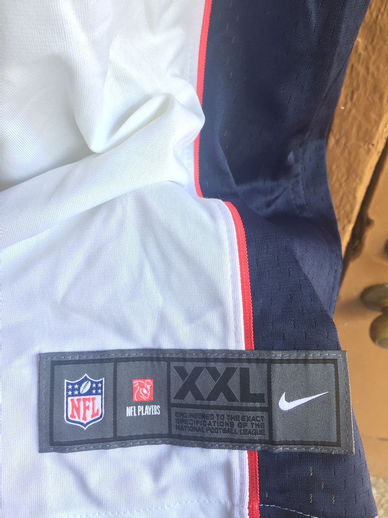 New England Patriots Rob Gronkowski Nike Game Day Jersey Size 2XL (Away)