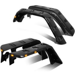 07-17 JEEP WRANGLER|2018 WRANGLER JK FENDER FLARES GUARDABARROS 