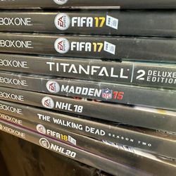 Lot Of Xbox One Games