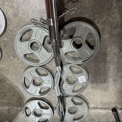 Olympic Curl Bar Weights