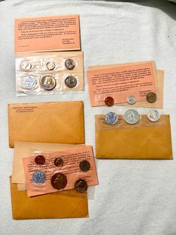 (3) 1962 proof set