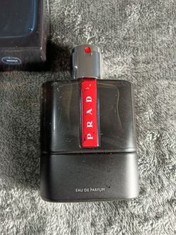 Prada $140 retail,  yvesSaintlaurent $120 retail and finally a bottle of Jimmy choo/ man intense