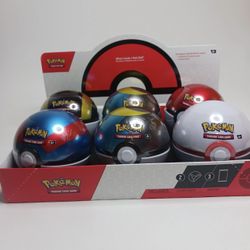 Pokémon Pokeball tin set 