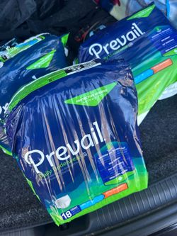 Adult diapers, size large