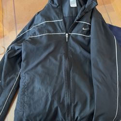 Large Nike Zip Windbreaker