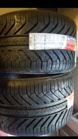 michelin 295 25 20 tires brand new pair